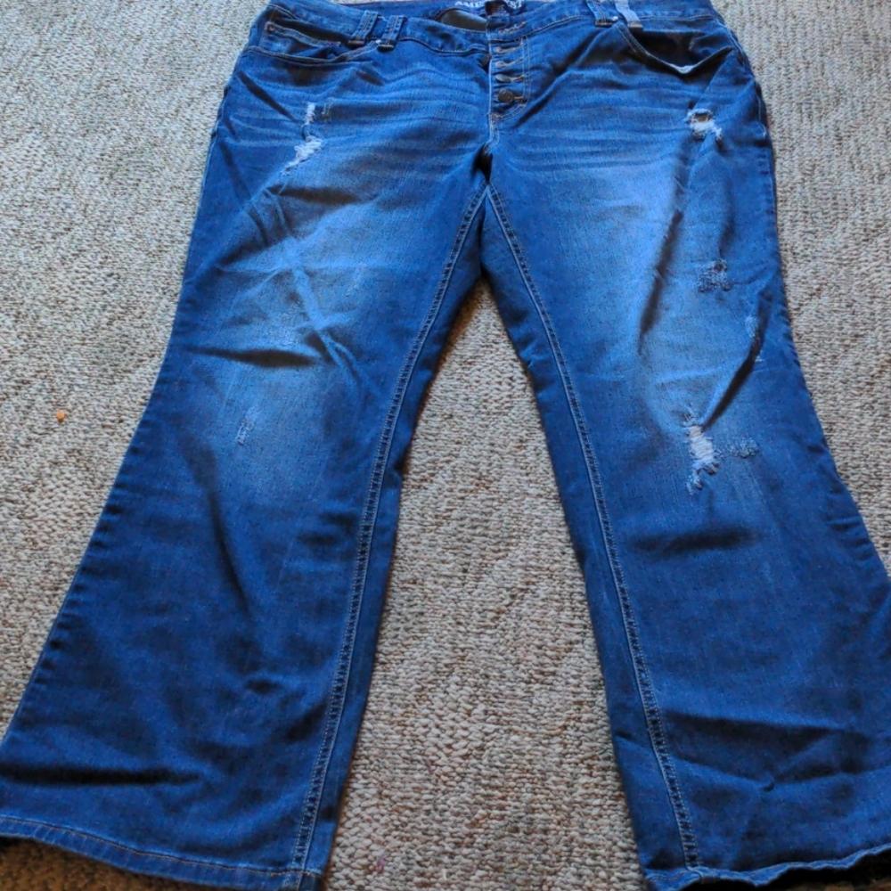 Amethyst jeans, size 18 boot cut
